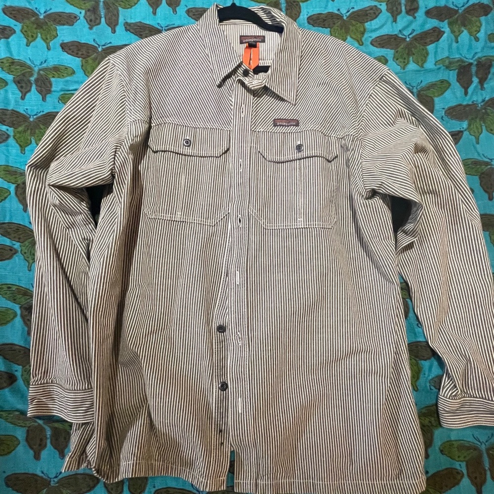 Patagonia Farriers striped button-down shirt